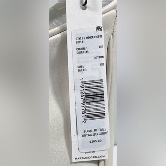 Marc Jacobs NWT Stone Gray Shoulder Bag - Picture 3 of 10